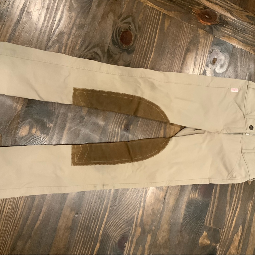 The Tailored Sportsman Girls Trophy Hunter Jodhpurs - Tan